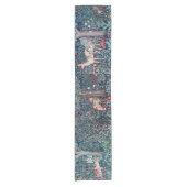 Tiere im Wald, William Morris Kurzer Tischläufer (Vorderseite)