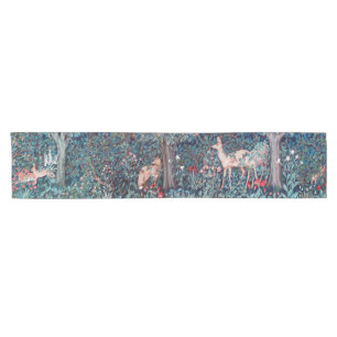 Tiere im Wald, William Morris Kurzer Tischläufer