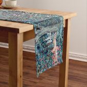 Tiere im Wald, William Morris Kurzer Tischläufer (Beispiel)