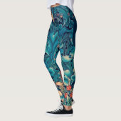 Tiere im Wald, William Morris Leggings (Links)