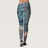 Tiere im Wald, William Morris Leggings (Rückseite)