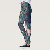 Tiere im Wald, William Morris Leggings (Links)