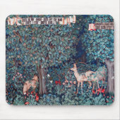 Tiere im Wald, William Morris Mousepad (Vorne)