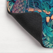 Tiere im Wald, William Morris Mousepad (Ecke)