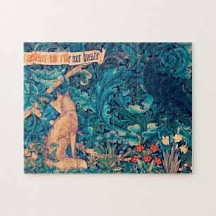 Tiere im Wald, William Morris Puzzle