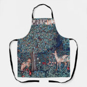 Tiere im Wald, William Morris Schürze (Vorderseite)