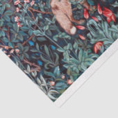 Tiere im Wald, William Morris Seidenpapier (Ausschnitt)