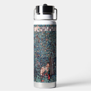 Tiere im Wald, William Morris Trinkflasche