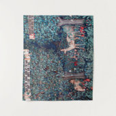 Tiere im Wald, William Morris Wandteppich (Vorderseite)