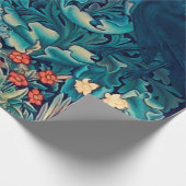 Tiere im Wald, William Morris Wrapping Pap Geschenkpapier (Ecke)