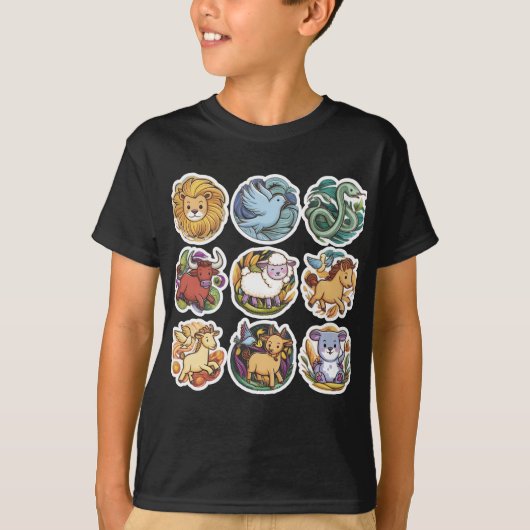 Tiere in der Bibel T-Shirt (Vorderseite)