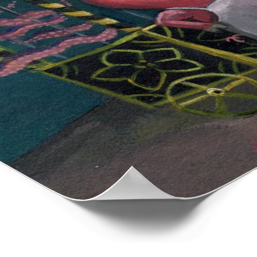 Tiere in der China Poster (Ecke)