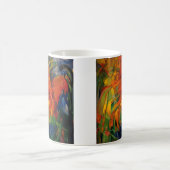 Tiere in einer Landschaft von Franz Marc Kaffeetasse (Mittel)