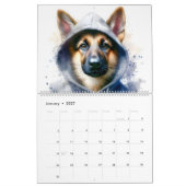 Tiere in Hoodies 12 Monate Spritzer Art 2026 Kalender (Jan 2027)