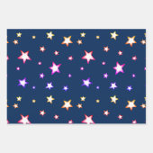 TIERE IN Weihnachtsmannmütze GIFT WRAPPING SET VON Geschenkpapier Set (Vorderseite 3)