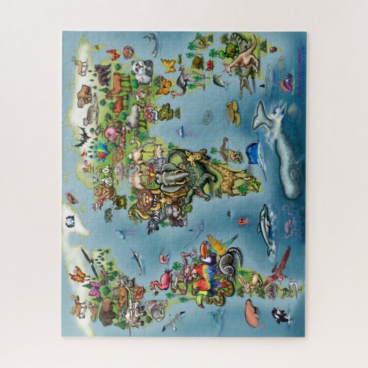 Tiere Jigsaw Puzzle (Vertikal)