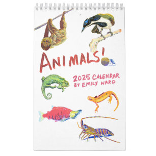 Tiere! Kalender 2025