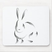 Tiere - Kaninchen Mousepad (Vorne)