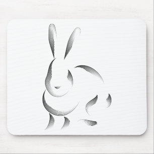 Tiere - Kaninchen Mousepad