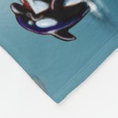 Tiere Karte Fleece Blanket (Ecke)