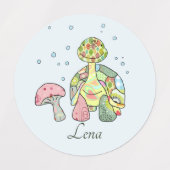 Tiere Kunterbunt Etiketten (Design 1)