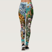 Tiere Leggings (Rückseite)