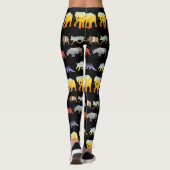 Tiere Leggings (Rückseite)