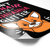 Tiere Leinwand Wall Art Chihuahua Dog Fotodruck (Ecke)