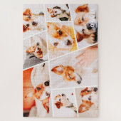 Tiere Moderne, einfache 9-Fotos-Sammlung Puzzle (Vertikal)