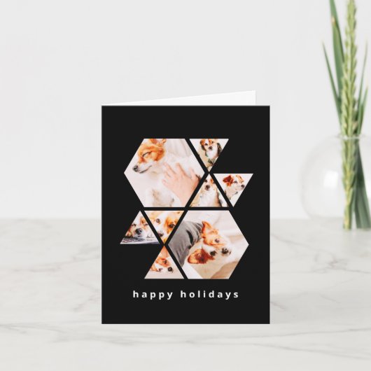 Tiere Moderne Formen Geometrisches 8 Collage Foto (Vorderseite)