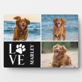 Tiere Moderner Hund mehr als 3 FotoCollage Fotoplatte (Vorderseite)