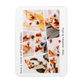 Tiere Modernes, benutzerdefiniertes 6-Bilder-Colla Magnet (Vertikal)