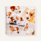 Tiere Modernes, benutzerdefiniertes 6-Bilder-Colla Notizblock (Vorderseite)