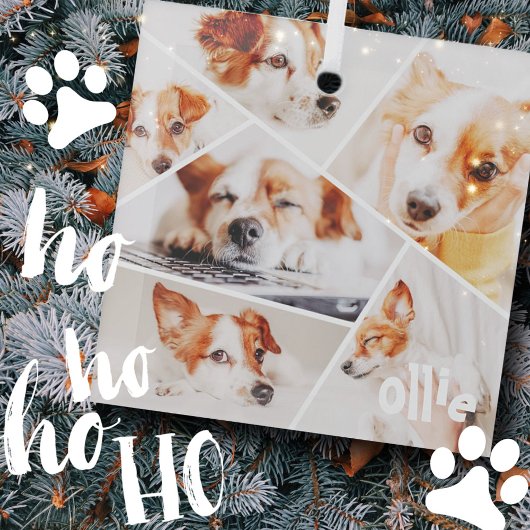 Tiere Modernes, benutzerdefiniertes 6-Bilder-Colla Ornament Aus Glas