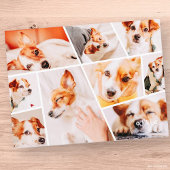 Tiere Modernes, benutzerdefiniertes 9-Bilder-Colla Ankündigungspostkarte