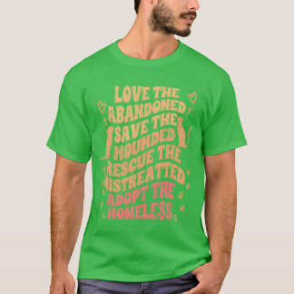 Tiere Motivierend Fördern Für Freundliche Tierrech T-Shirt