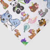 Tiere Muster  Seidenpapier (Ausschnitt)