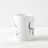 Tiere - Nashorn Kaffeetasse (Mittel)