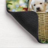 Tiere, Natur, Welpen Mousepad (Ecke)