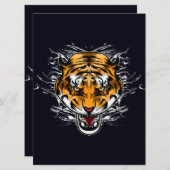 Tiere Niedlich Tiger | In der Badewanne Mauer (Vorne/Hinten)