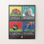 Tiere Pals Jigsaw Puzzle (Vertikal)