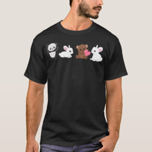 Tiere Panda Kaninchen Bär Tierschützer g T-Shirt