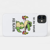 Tiere Party Alligator Case-Mate iPhone Hülle (Rückseite (Horizontal))