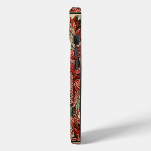 TIERE, PFERDE, HOLZ, Rot, Grün Case-Mate iPhone Hülle (Rückseite / Links)