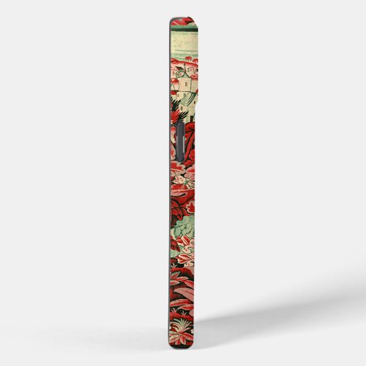 TIERE, PFERDE, HOLZ, Rot, Grün Case-Mate iPhone Hülle (Rückseite / Rechts)