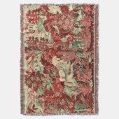 TIERE, PFERDE, HOLZ, Rot, Grün Decke (Vorderseite Vertikal)