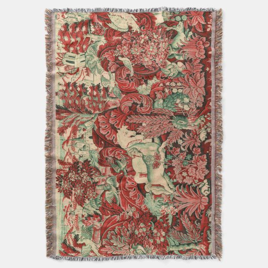 TIERE, PFERDE, HOLZ, Rot, Grün Decke (Vorderseite Vertikal)