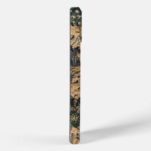 TIERE, PFERDE, HOLZGEBÄUDE, blaugrüne Blüten Case-Mate iPhone Hülle (Rückseite / Rechts)