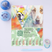 Tiere-Portrait-Flugblätter Flyer (Einzeln)