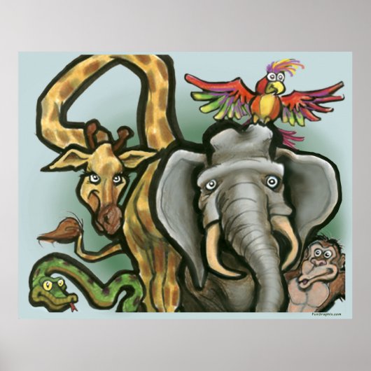 Tiere Poster (Vorne)